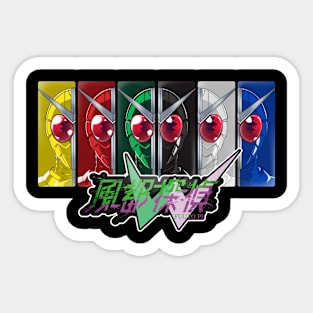 KamenRider W Sticker